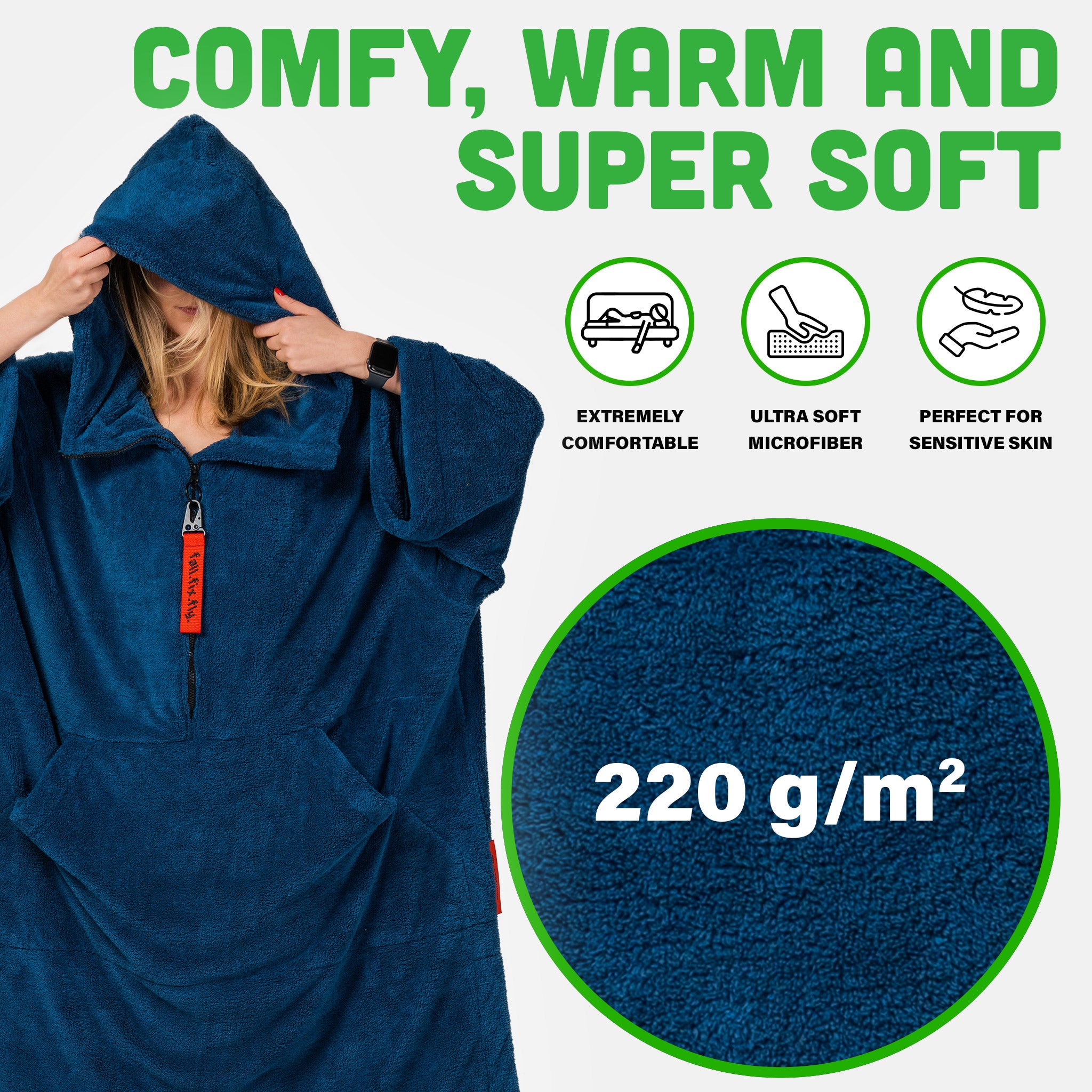 Wearable Blanket Hoodie - Stream