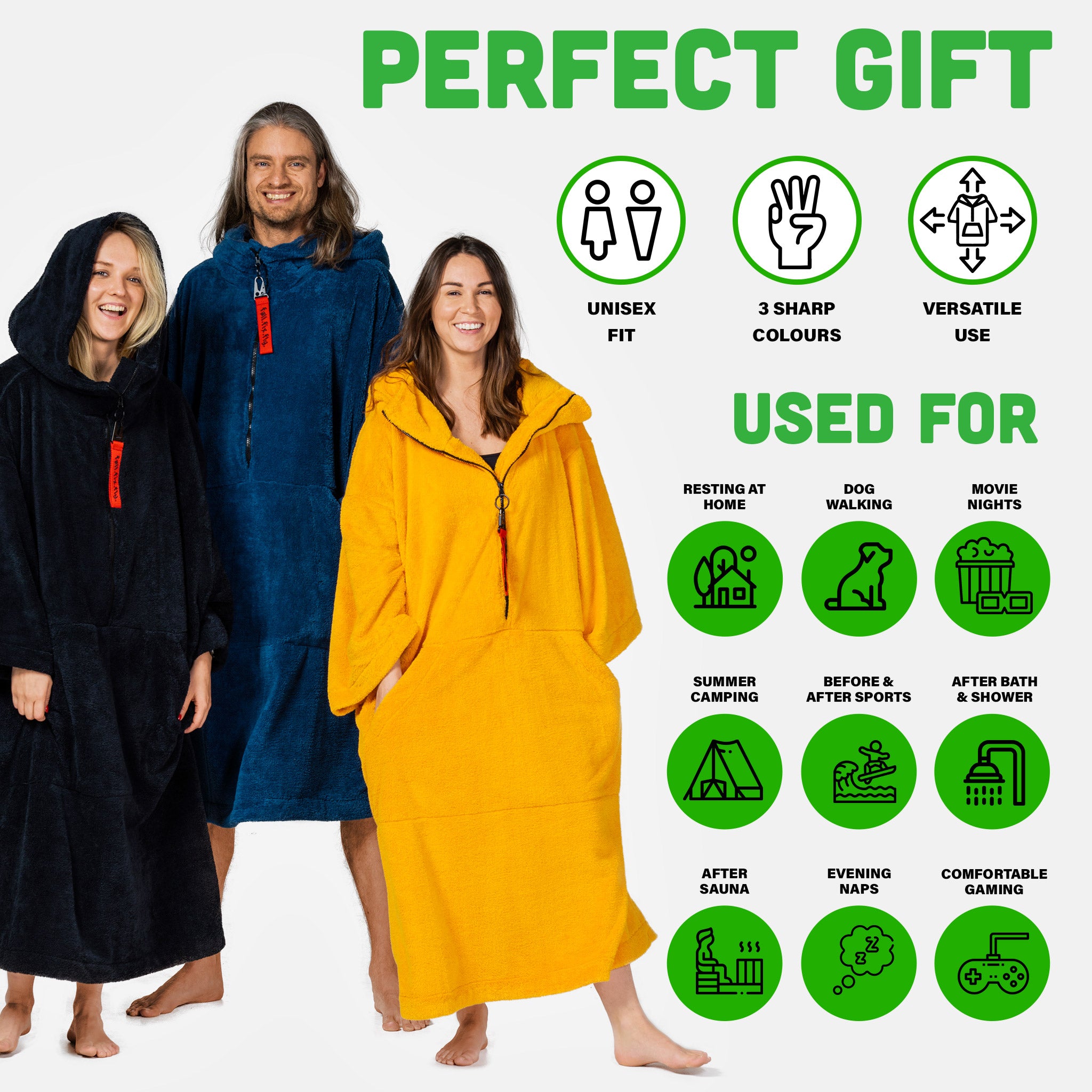 Wearable Blanket Hoodie - Stream