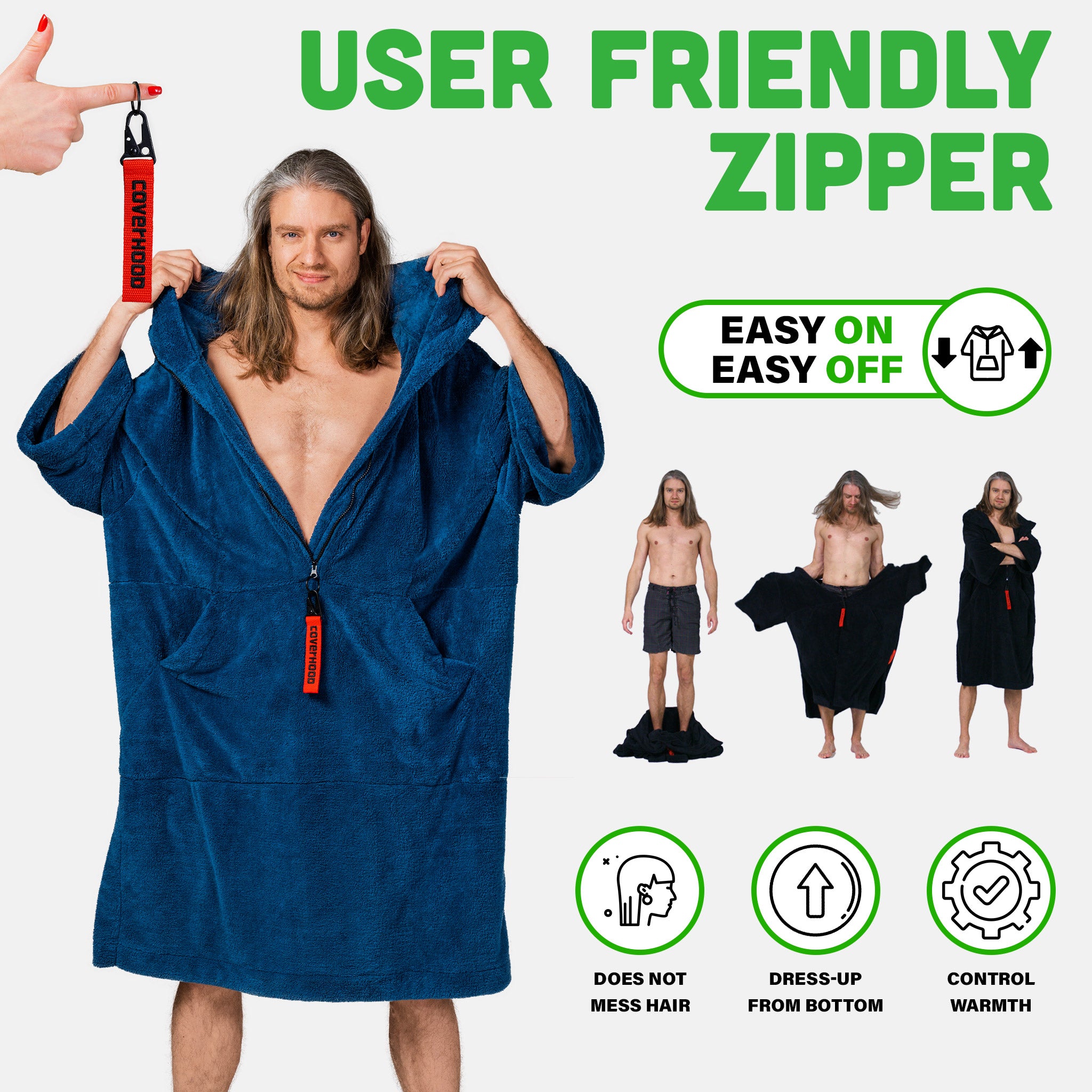 Wearable Blanket Hoodie - Stream