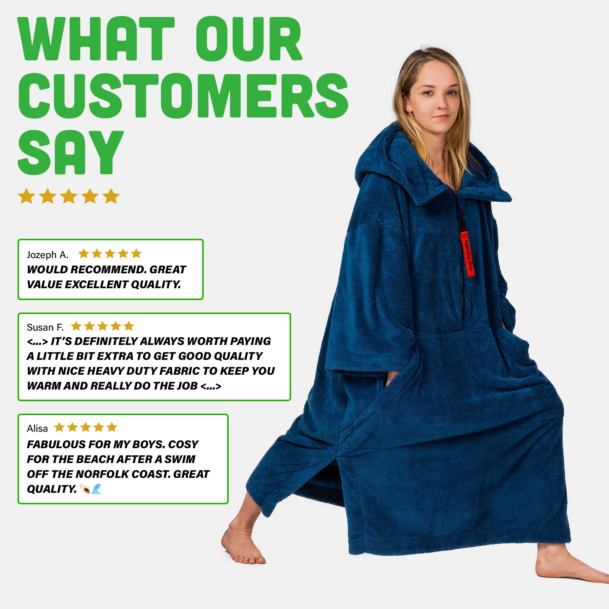 Wearable Blanket Hoodie - Stream