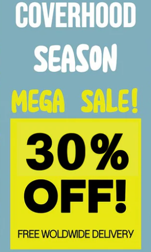sale banner coverhood